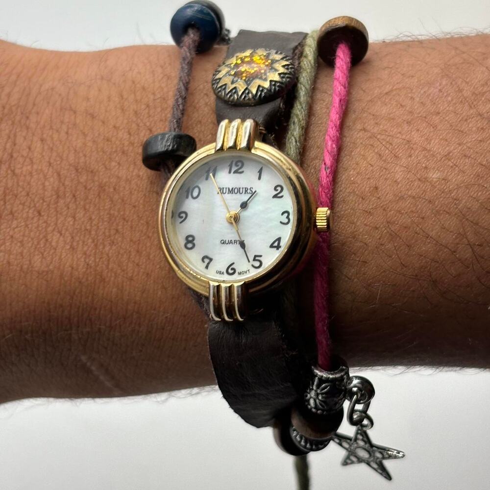 Gold indie watch